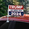 2024 Donald Trump Election Car Flag Save America Again