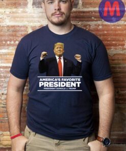 America's Favorite President Cotton T-Shirts