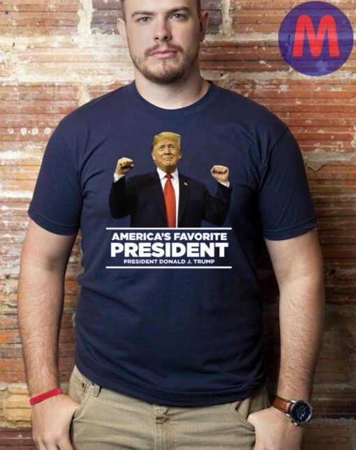 America's Favorite President Cotton T-Shirts