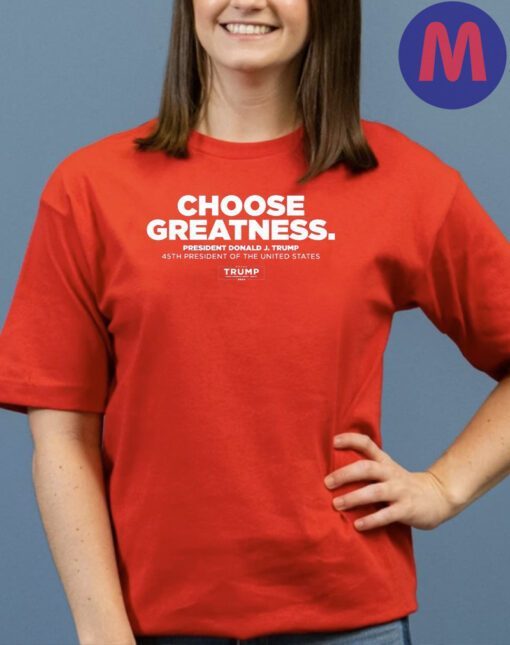 Choose Greatness Cotton T-Shirt