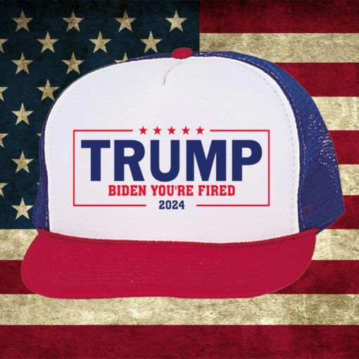 Biden You're Fired Hat, Trump 2024 Hat