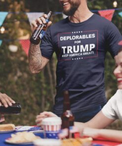 Deplorables For Trump 2024 Keep America Great T-Shirt