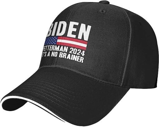Hat Cap Biden Fetterman 2024 It's A No Brainer Hats
