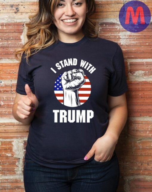 I stand with Free Trump 2024 shirt