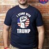 I stand with Free Trump 2024 shirts