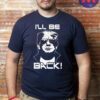 I'll Be Back Trump T-Shirt, MAGA American Flag Patriot Shirts