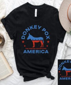 Joe Biden Donkey Pox Funny Humor T shirt Anti Biden Trump 2024 Political Shirt