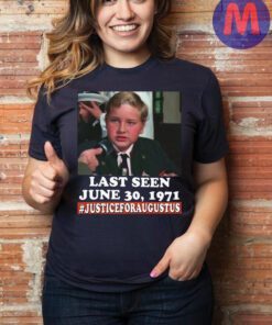 Justice for AUGUSTUS T shirt - 80s - 90s