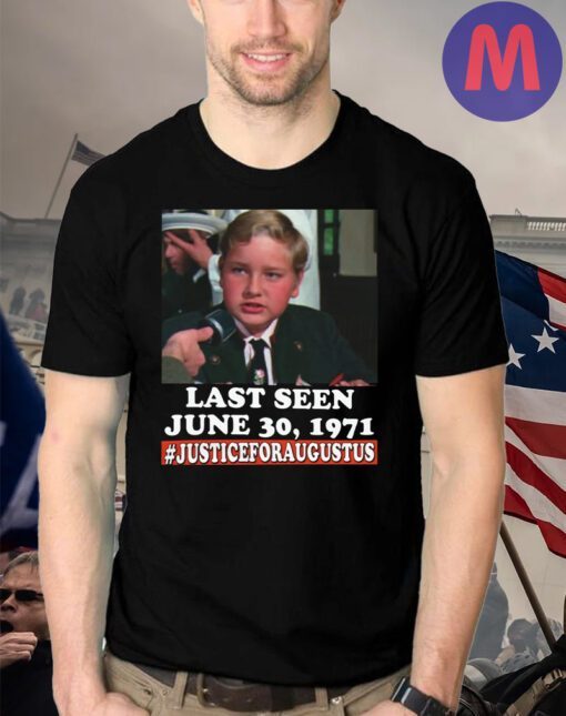 Justice for AUGUSTUS T shirts - 80s - 90s