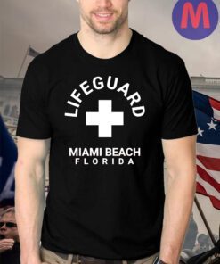 Lifeguard Miami Beach Florida Beach Swim Shirts