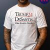 Make America Florida Trump-DeSantis 2024 T-Shirts