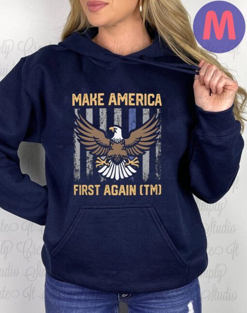 Make America Great Again Eagles 2024 Hoodie