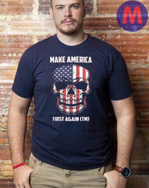 Make America Great Again Skull Shirt