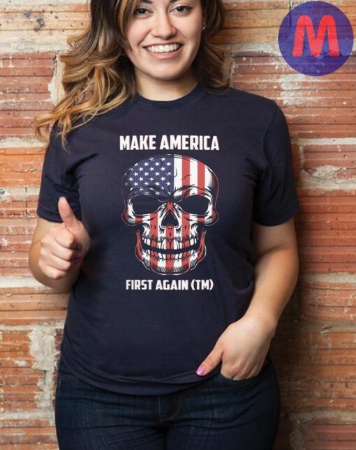 Make America Great Again Skull Shirts