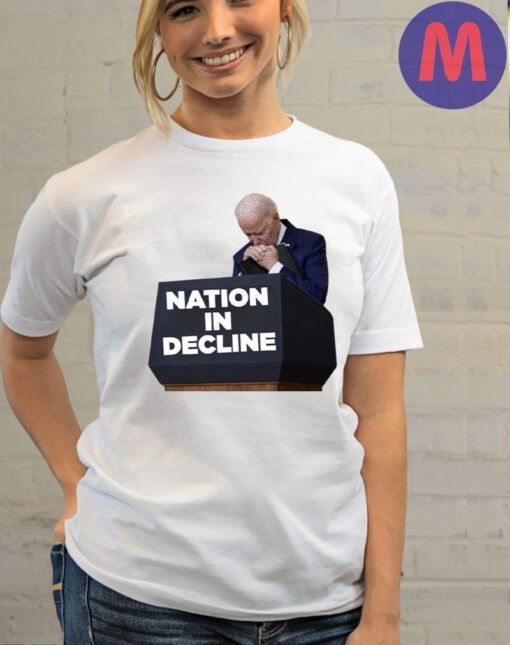 Nation In Decline Cotton T-Shirt