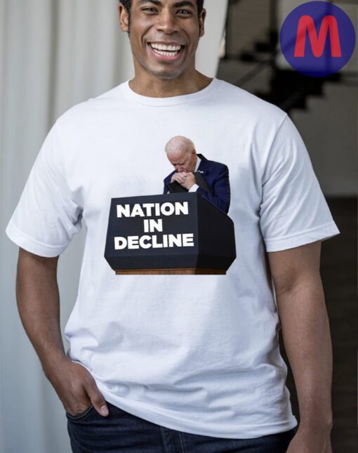Nation In Decline Cotton T-Shirts