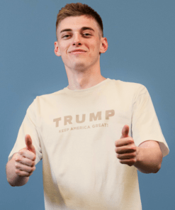 Official Trump 2020 Tonal Tee - Natural