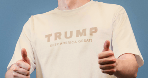 Official Trump 2020 Tonal Tees - Natural