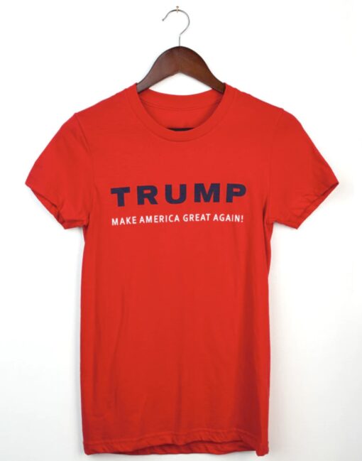 Official Trump 2024 Women's Form Fitting Shirt - Red