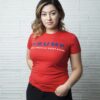 Official Trump 2024 Women's Form Fitting Tees - Red