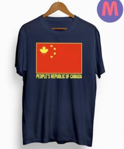 People’s republic of canada chinese flag shirts
