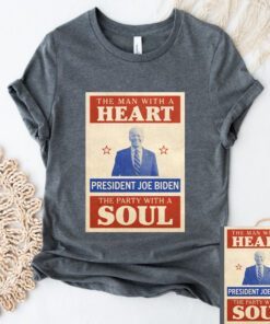The Man With A Heart T-Shirts