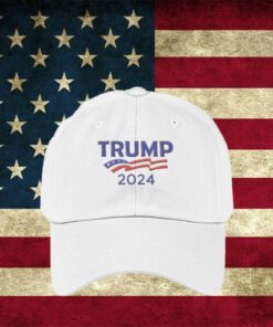 Trump 2024 Hats Embroidered Baseball Cap American Flag