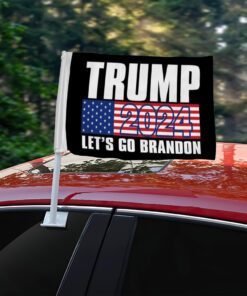 Trump 2024 Let’s Go Brandon Car Flag