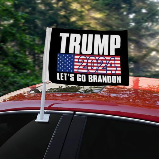 Trump 2024 Let’s Go Brandon Car Flag