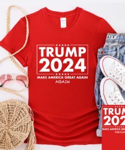 Trump 2024 Make America Great Again Again T-Shirt
