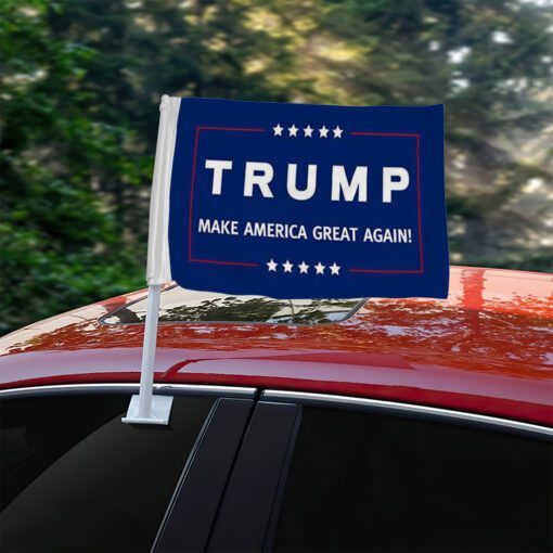 Trump Car Flag Make America Great Again