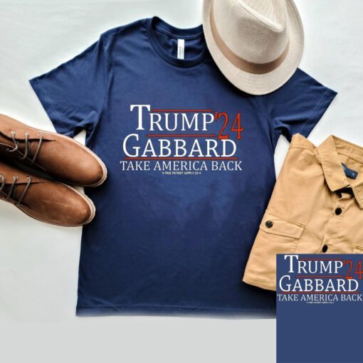 Trump Gabbard 2024 T-Shirts