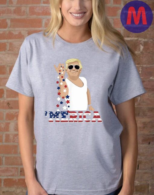Trump Merica Shirt, Make America Great Again 2024
