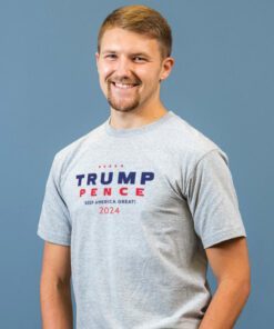 Trump-Pence 2024 T-Shirt - Grey