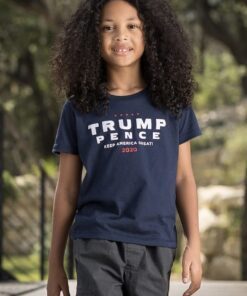Trump-Pence 2024 Youth T-Shirt - Navy