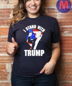 Usa Flag I Stand With Trump 47 Shirt