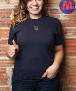 Zelensky shirt, Ukrainian Gift, Ukraine Golden Trident Logo