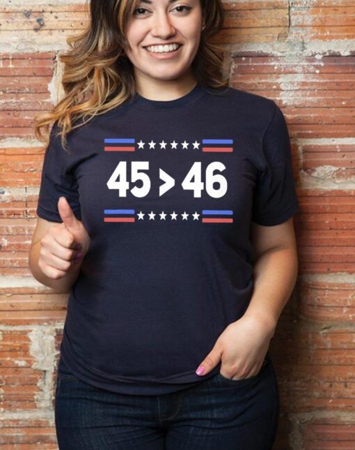 45-46 Great design supporting President Trump Shirt