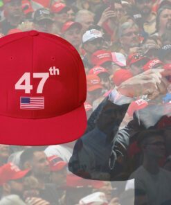 47th Hat - TRUMP 2024 Red Hat