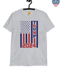American Flag Inspired Trump 2024 Shirt