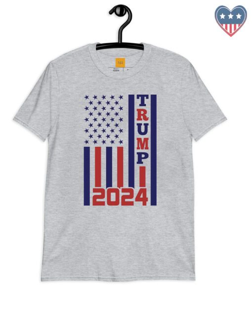 American Flag Inspired Trump 2024 Shirt