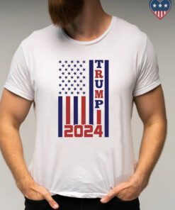 American Flag Inspired Trump 2024 Shirts