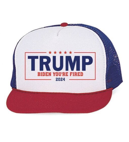 DONALD TRUMP 2024 // Donald Trump Humor // Trump Hat // Biden You're Fired // Trump 2024