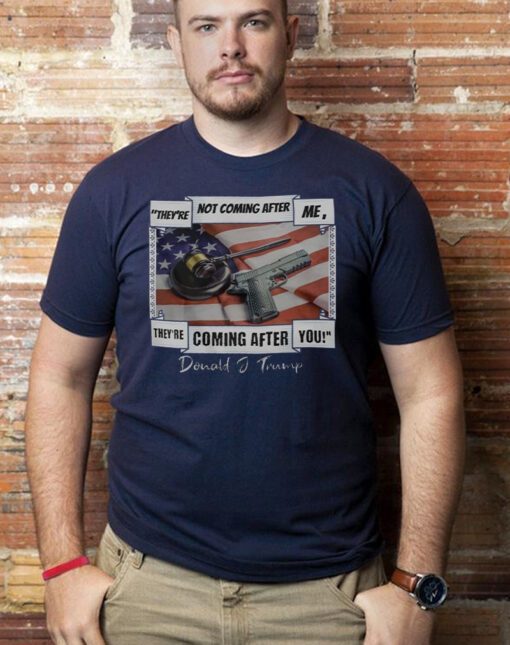 Conservative Patriot Mens Cool Crew Donald Trump Quote T-Shirt