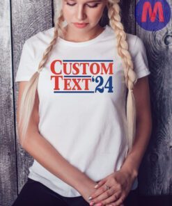 Custom Election T-Shirt (Any Names & Year) Choose From Over 30 Shirt Colors