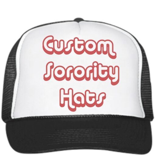 Custom Sorority Trucker Hats // Unbeatable Quality and Price // Greek Life // Rush Week // College // Baseball Cap