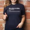 Deplorable Funny Trump Maga t-shirt