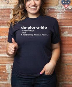 Deplorable Funny Trump Maga t-shirt