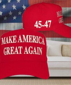 Donald Trump 47 Red Hat Cap