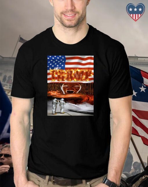 Donald Trump Burning Down Freedom Shirt